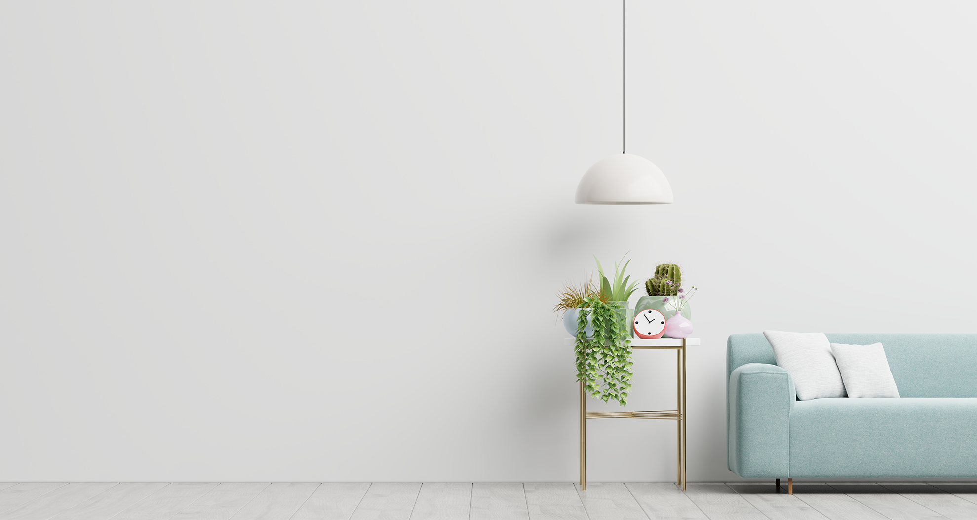 Beautiful furnished living room